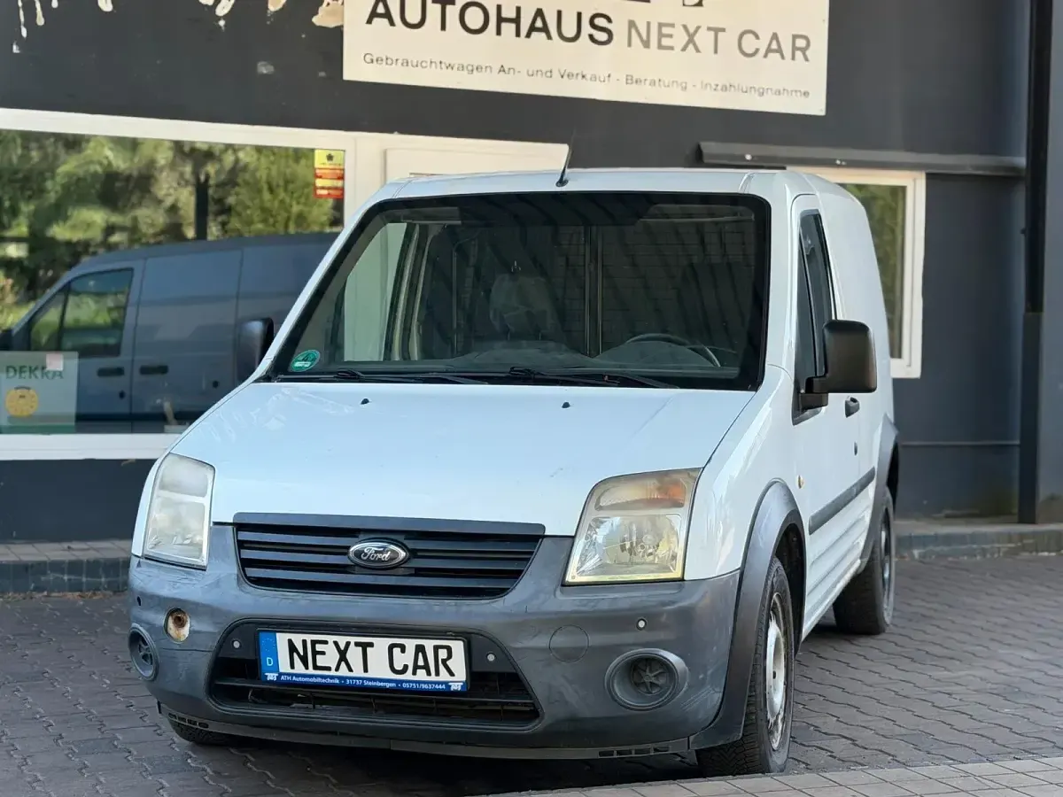 Gebraucht Ford Transit Connect 75 PS (55 kW) 2013 Weiß Van / Kleinbus