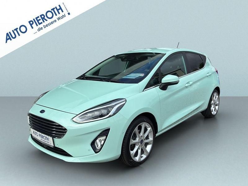 Bohai bay mint (metallic) Gebraucht 2018 Ford Fiesta Titanium Kleinwagen | 11.850 € (Fairer Preis) - Bild 1/4