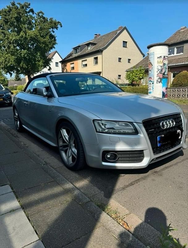Silber Gebraucht 2010 Audi A5 Cabriolet S-Line Cabrio | 6.800 € (Superpreis) - Bild 1/4