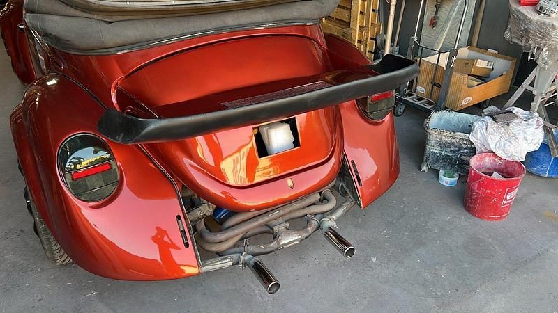 Gebraucht VW Käfer 90 PS (66 kW) 1973 Orange Cabrio