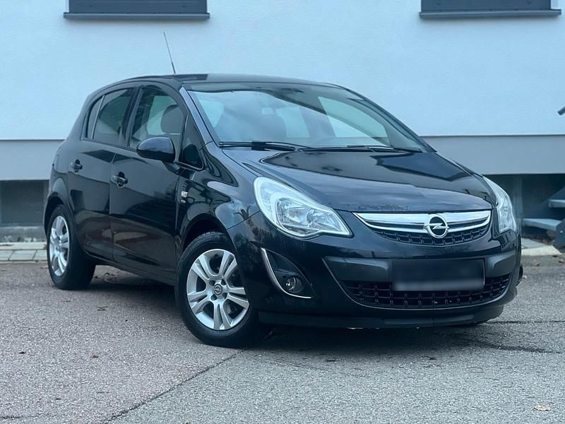 Gebraucht Opel Corsa Satellite 87 PS (63 kW) 2012 Schwarz Kleinwagen