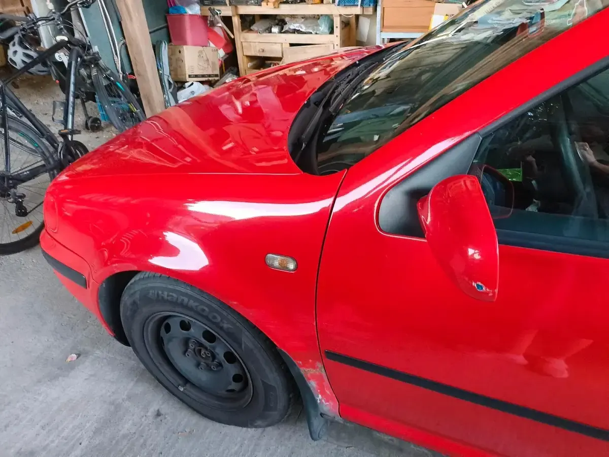 Gebraucht VW Golf III 75 PS (55 kW) 1998 Rot Kleinwagen