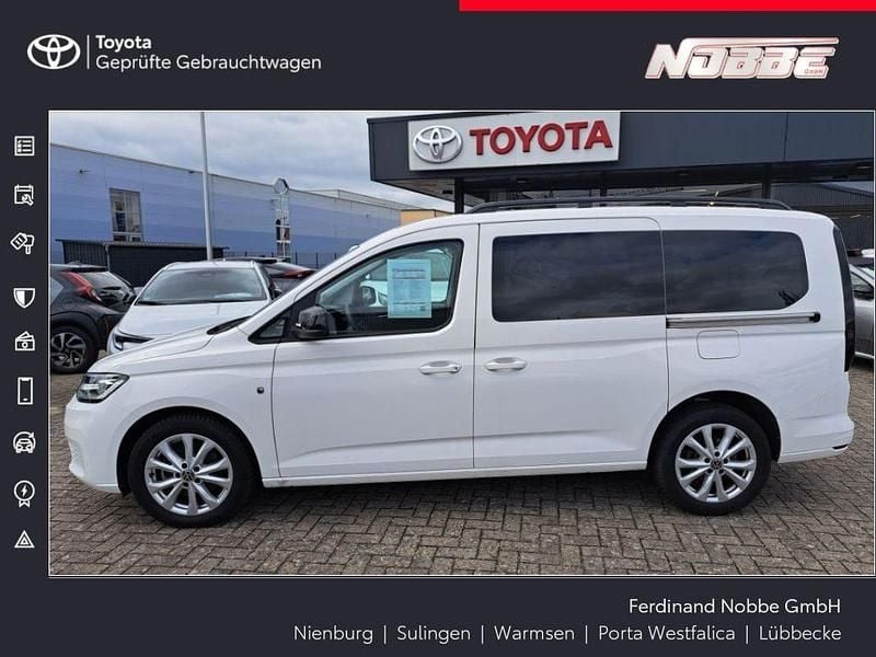 Candyweiß Gebraucht 2021 VW Caddy Maxi Life Van / Kleinbus | 27.160 € (Fairer Preis) - Bild 1/4