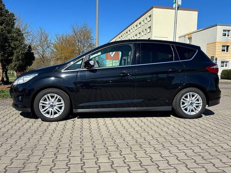 Gebraucht Ford C-MAX Titanium 125 PS (91 kW) 2015 Schwarz Van / Kleinbus