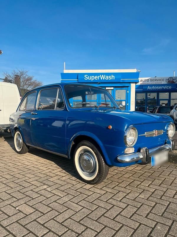 Gebraucht Fiat 850 34 PS (25 kW) 1970 Blau Kleinwagen