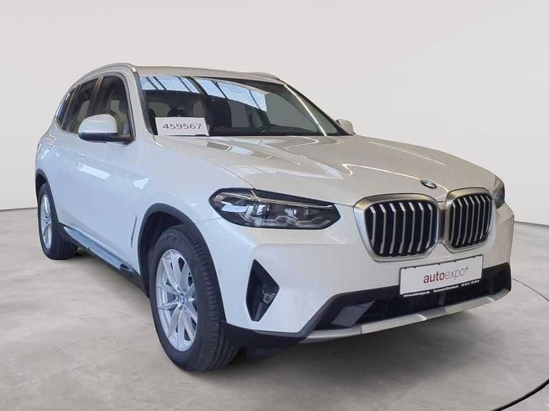 Mineralweiß metallic Gebraucht 2022 BMW X3 Sport Line SUV | 34.990 € (Guter Preis) - Bild 1/4