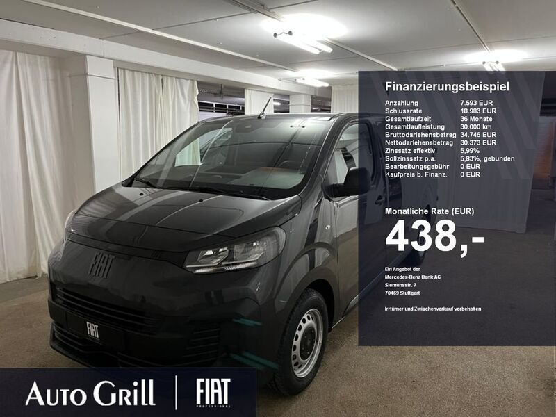 Grau colosseo grau Neu 2025 Fiat Scudo Van / Kleinbus | 37.966 € (Fairer Preis) - Bild 1/4