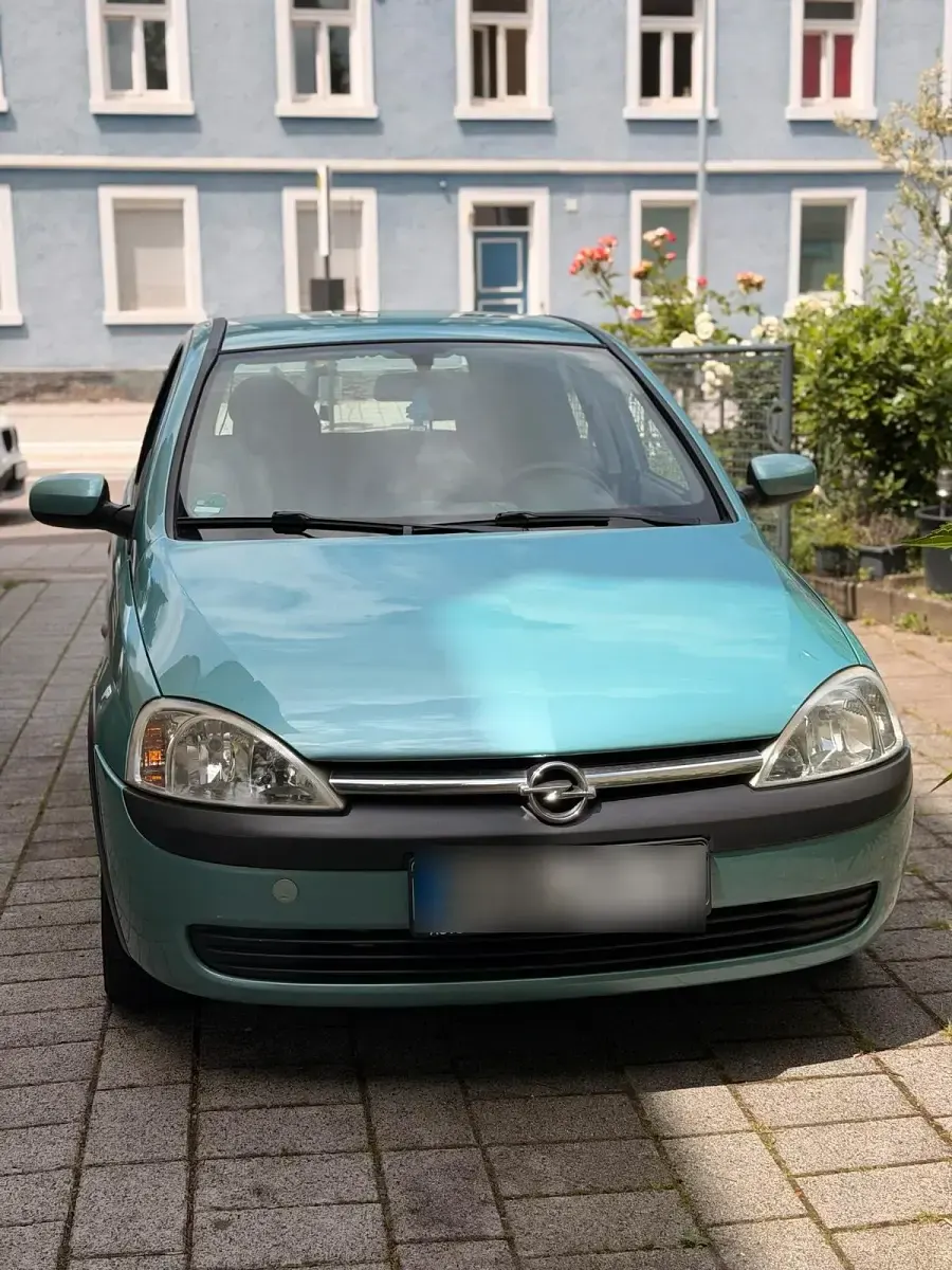 Gebraucht Opel Corsa 75 PS (55 kW) 2003 Grün Kleinwagen