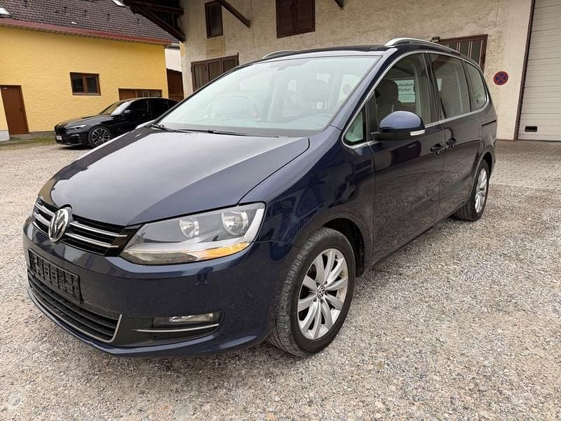 Gebraucht VW Sharan Highline 150 PS (110 kW) 2016 Blau Van / Kleinbus