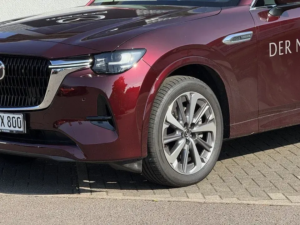 Gebraucht Mazda CX-80 Takumi-Line 254 PS (186 kW) 2024 Artisan red (metallic) SUV