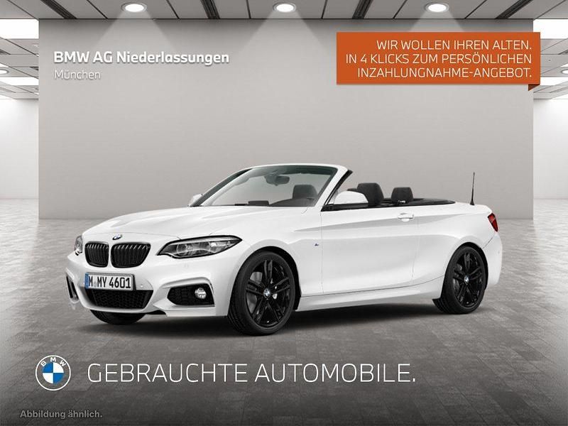 Weiß Gebraucht 2021 BMW 220 M Sport Cabrio | 31.985 € (Fairer Preis) - Bild 1/4