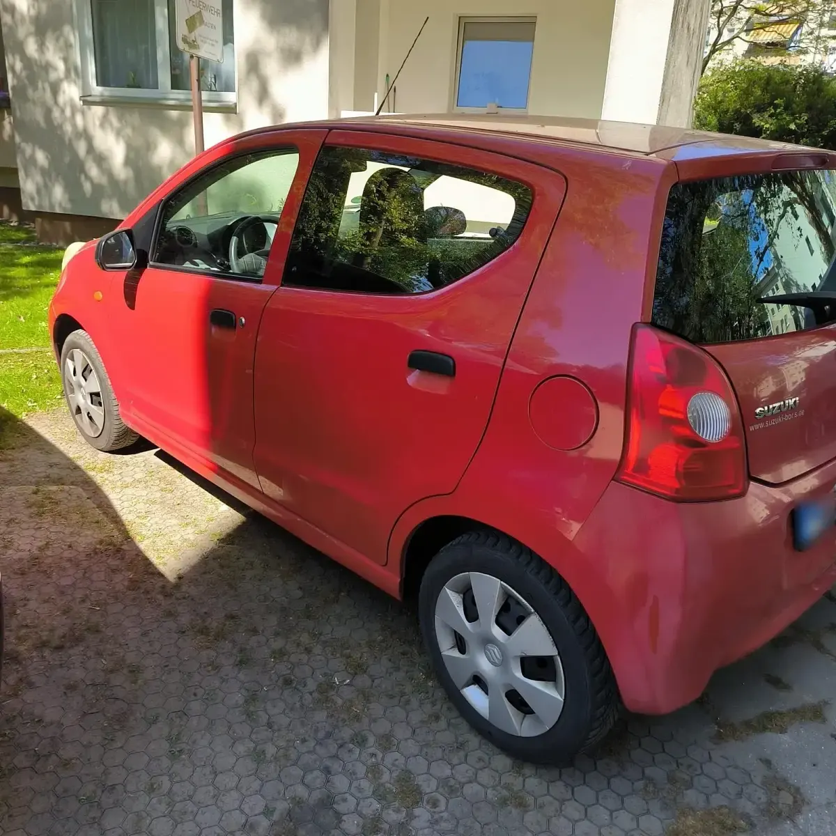Gebraucht Suzuki Alto 68 PS (50 kW) 2008 Rot Kleinwagen