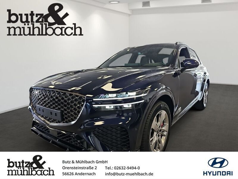 Blau Neu 2025 Genesis GV70 Sport SUV | 58.980 € (Teuer) - Bild 1/3