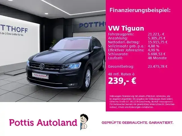 Gebraucht VW Tiguan Highline 150 PS (110 kW) 2020 SUV