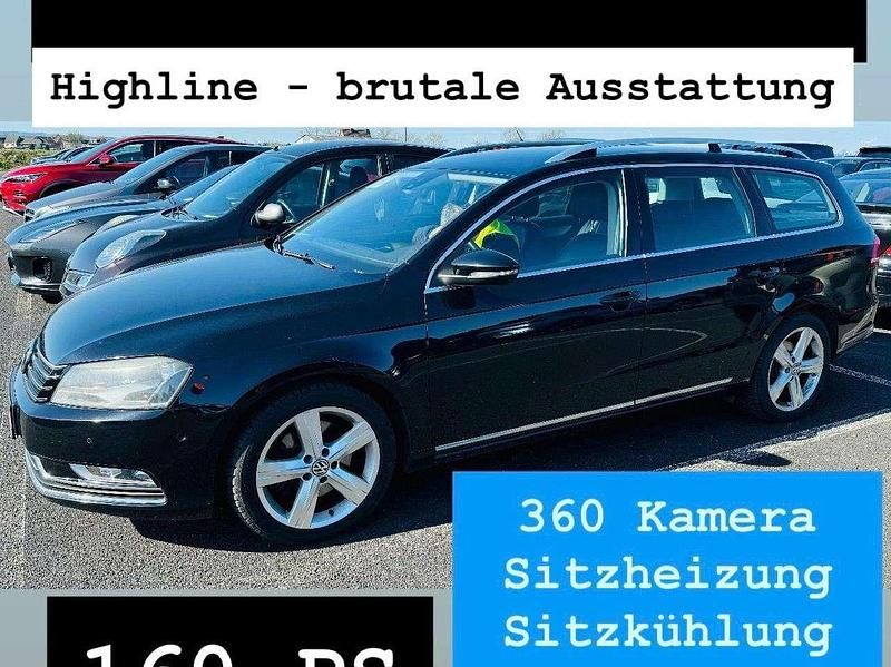 Gebraucht VW Passat Highline 160 PS (117 kW) 2011 Deep black perleffekt Kombi