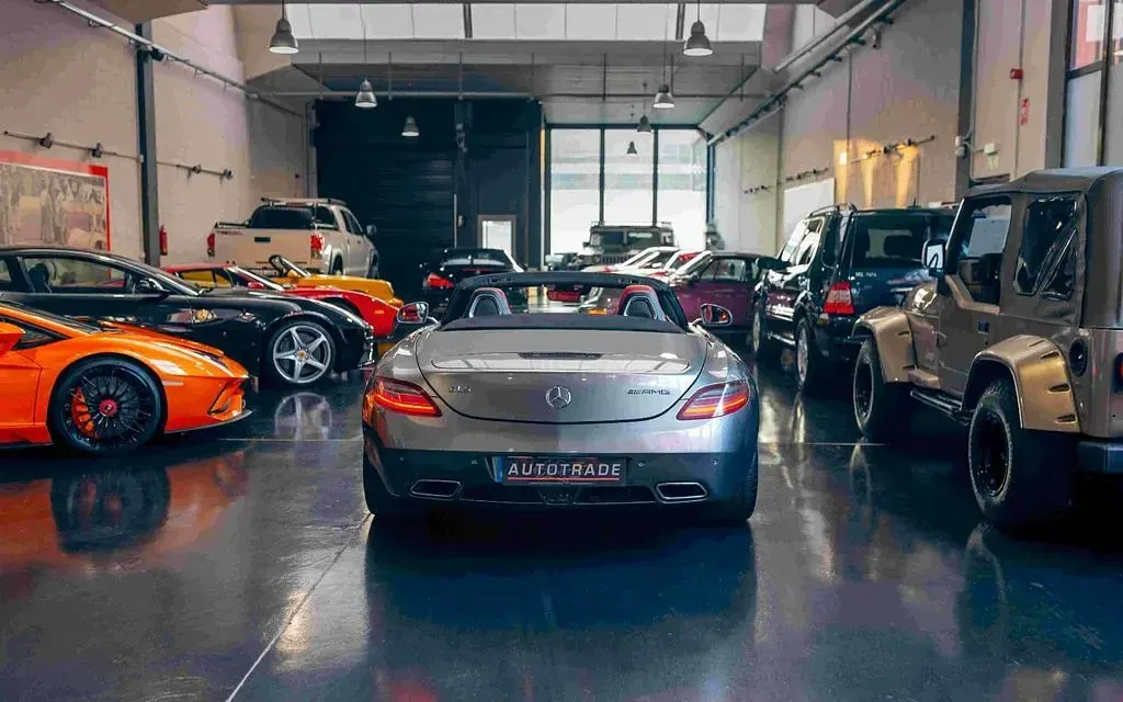 Gebraucht Mercedes SLS AMG AMG 571 PS (419 kW) 2011 Grau Cabrio