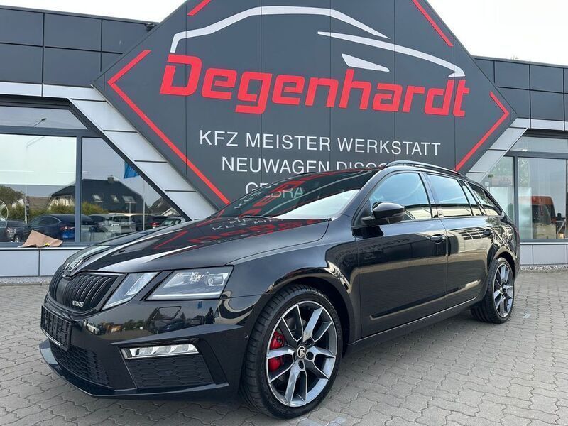 Schwarz Gebraucht 2020 Skoda Octavia RS Kombi | 21.390 € (Superpreis) - Bild 1/4