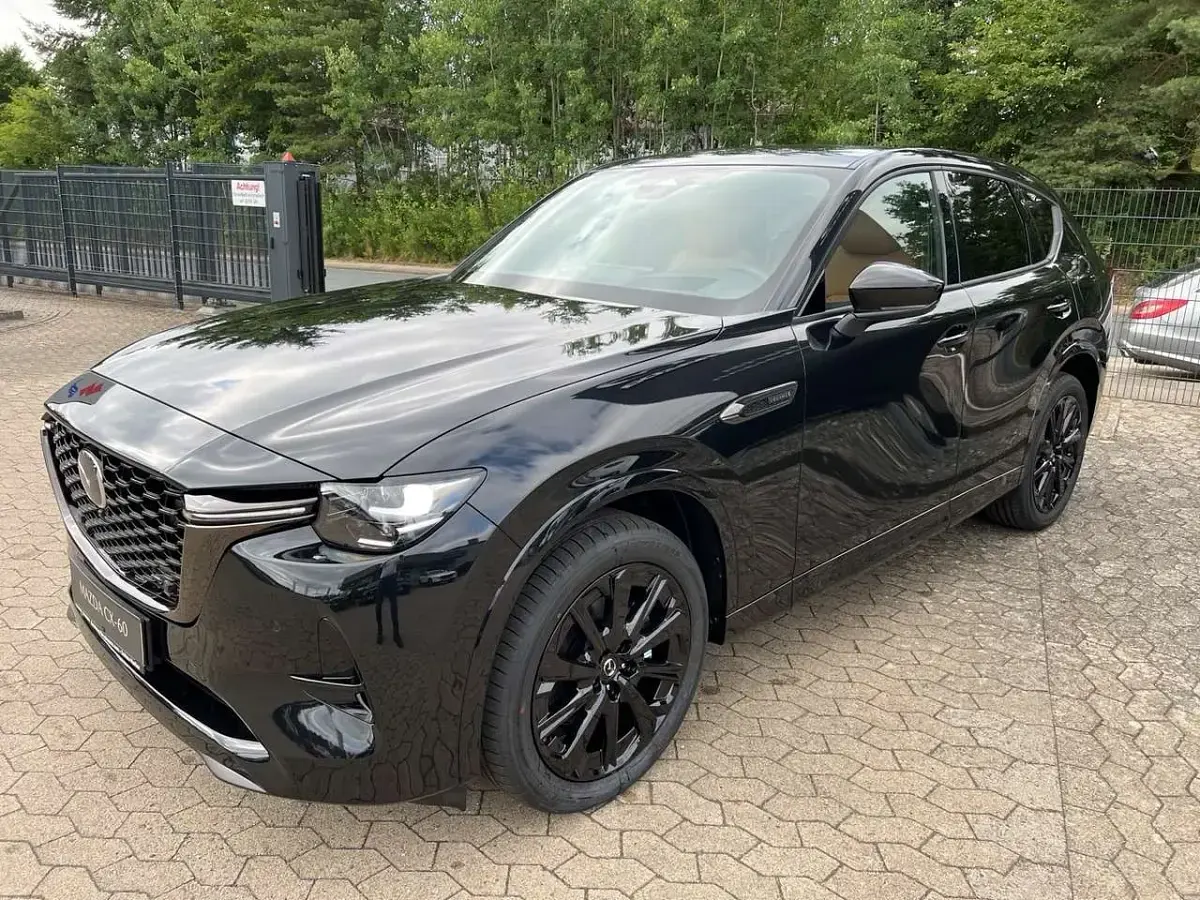 Neu Mazda CX-60 Homura-Line 254 PS (186 kW) 2026 Jet black SUV