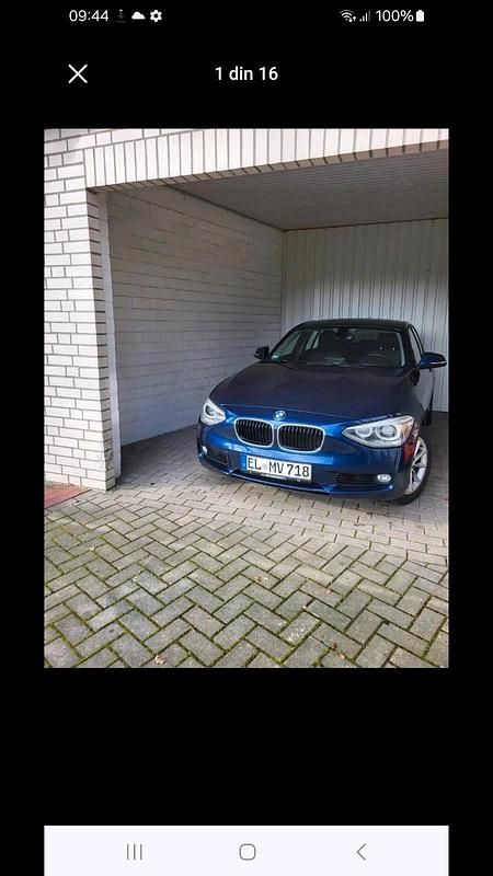 Blau Gebraucht 2011 BMW 118 Kleinwagen | 5.200 € - Bild 1/4