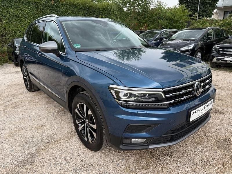 Blau Gebraucht 2020 VW Tiguan Allspace Active SUV | 21.999 € (Guter Preis) - Bild 1/4