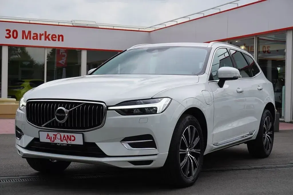 Gebraucht Volvo XC60 Inscription 341 PS (250 kW) 2021 Ice white, solid / solid SUV
