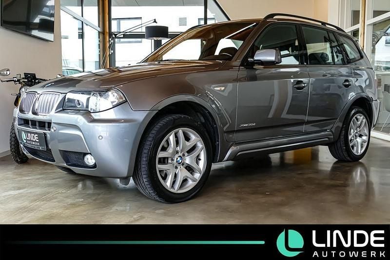 Grau Gebraucht 2008 BMW X3 Sport Line SUV | 12.900 € - Bild 1/4