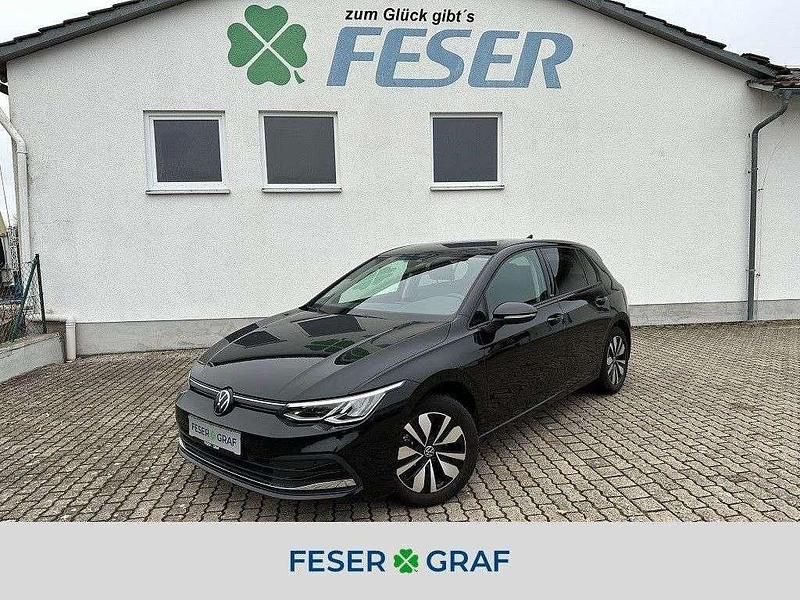 Grenadillschwarz metallic Gebraucht 2024 VW Golf VIII Move Limousine | 21.450 € (Superpreis) - Bild 1/4