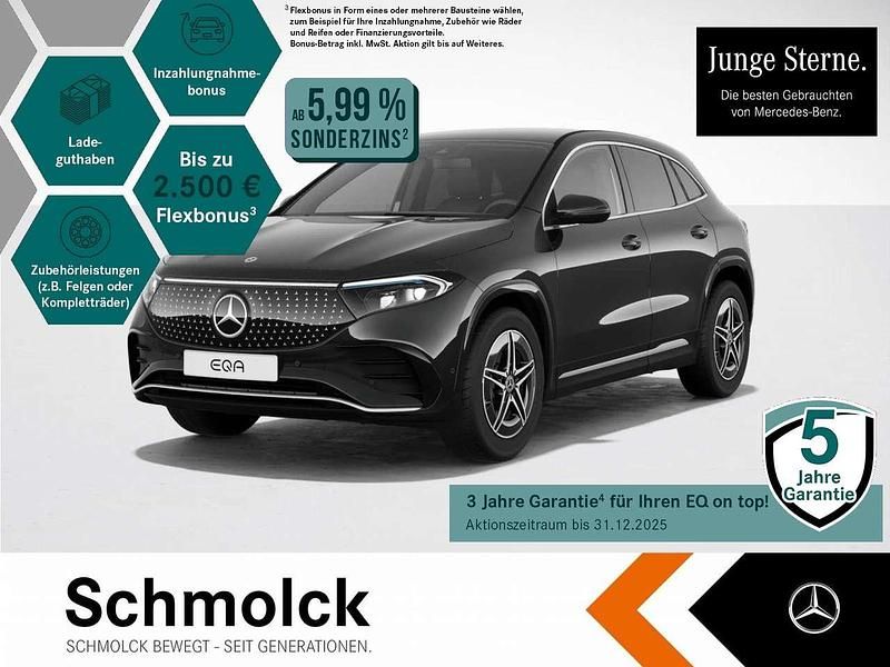 Schwarz Gebraucht 2024 Mercedes EQA350 AMG SUV | 41.900 € (Etwas zu teuer) - Bild 1/4