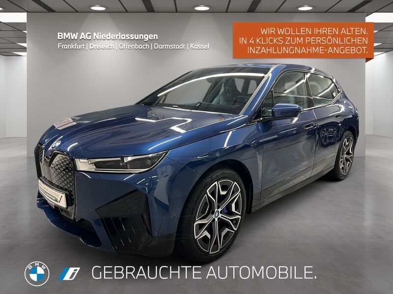 Blau Gebraucht 2023 BMW iX Sport Line SUV | 69.280 € (Etwas zu teuer) - Bild 1/4