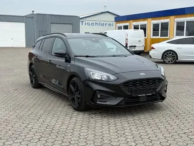 Brugt Ford Focus ST-Line 150 HK (110 kW) 2020 Sort Stationcar