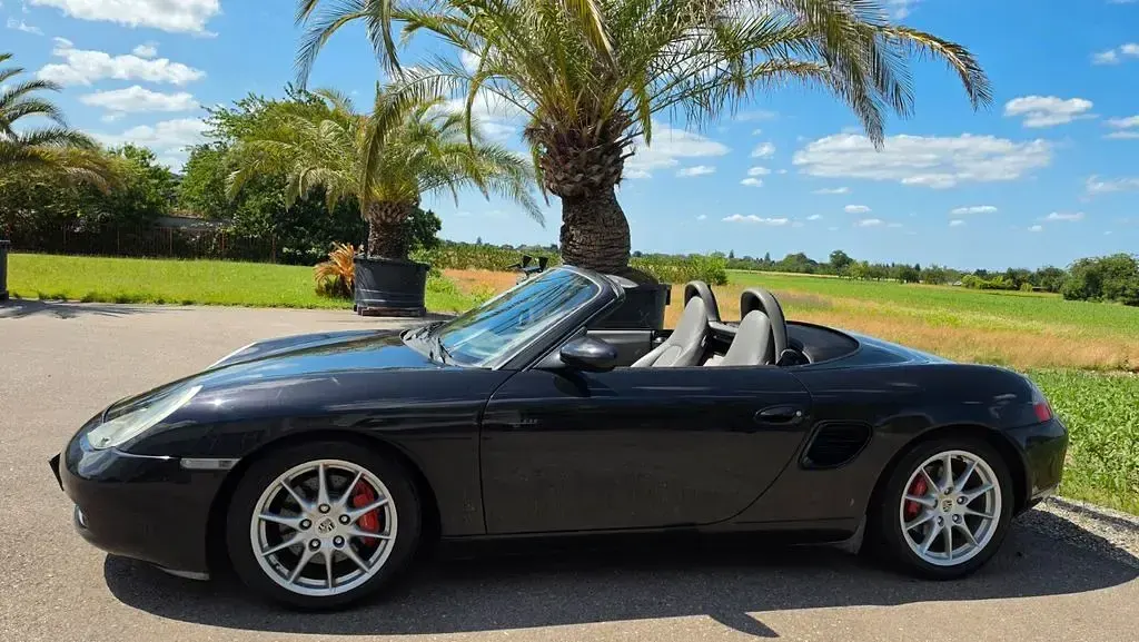Gebraucht Porsche Boxster S 252 PS (185 kW) 2002 Schwarz Cabrio
