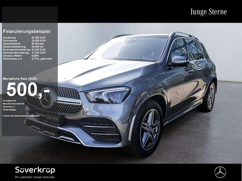 Grau Gebraucht 2019 Mercedes GLE400 AMG SUV | 60.840 € (Fairer Preis) - Bild 1/2