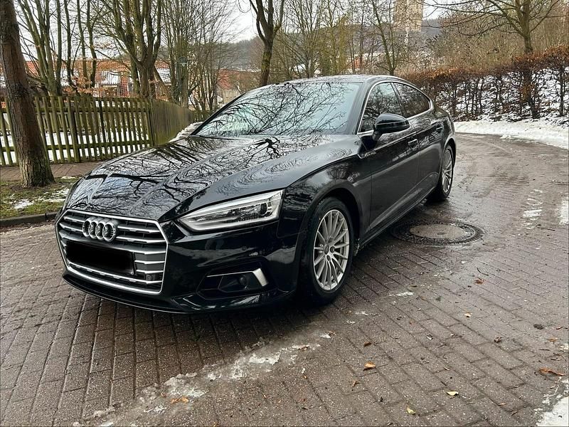 Schwarz Gebraucht 2018 Audi A5 S-Line Limousine | 26.000 € (Fairer Preis) - Bild 1/4
