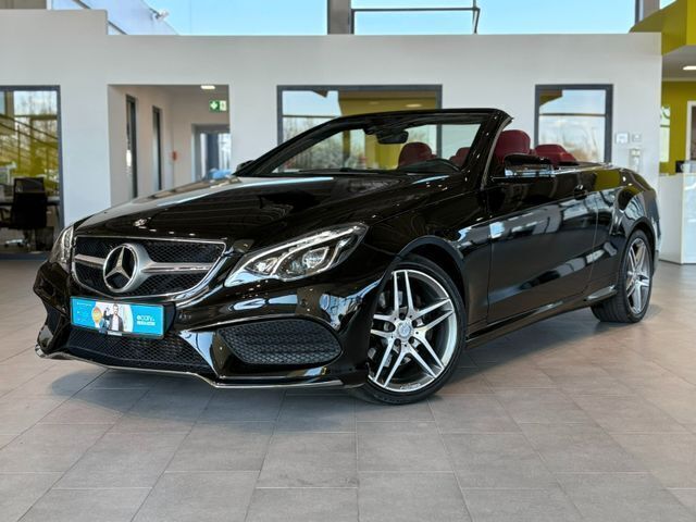Schwarz Gebraucht 2015 Mercedes E350 AMG line Cabrio | 28.400 € (Etwas zu teuer) - Bild 1/4
