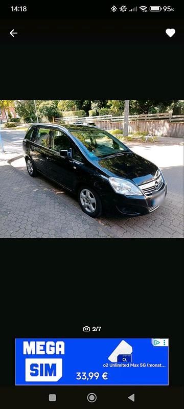 Gebraucht Opel Zafira 2005 Van / Kleinbus