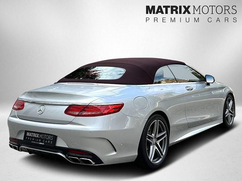 Gebraucht Mercedes S63 AMG AMG 585 PS (430 kW) 2016 Silber Cabrio