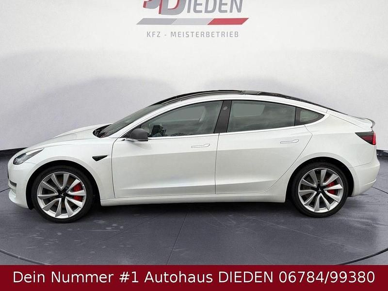 Gebraucht Tesla Model 3 Performance 377 kW (513 PS) 2020 Weiß Limousine