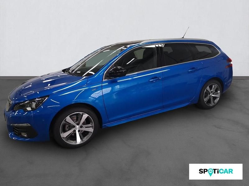 Blau Gebraucht 2021 Peugeot 308 GT Kombi | 15.930 € (Superpreis) - Bild 1/1