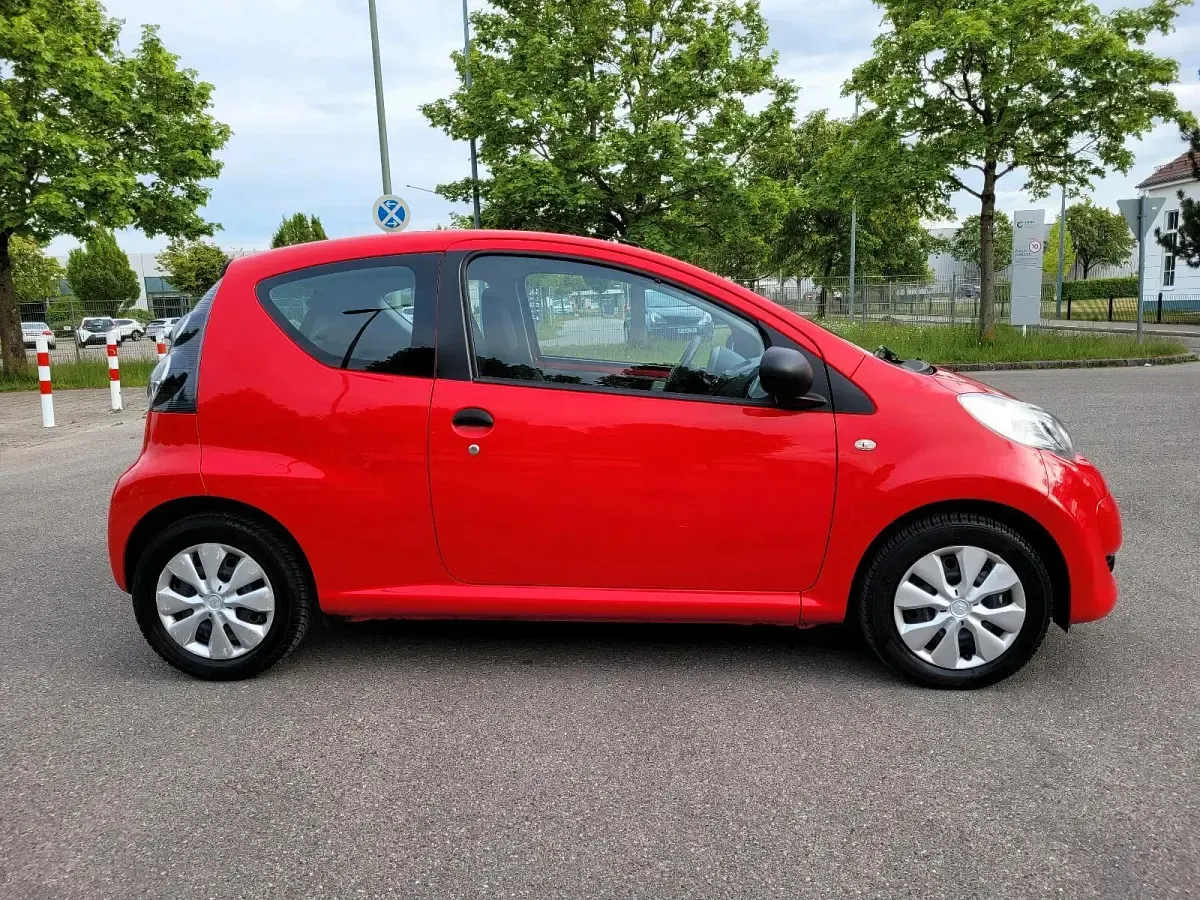 Gebraucht Citroën C1 68 PS (50 kW) 2009 Rot Kleinwagen