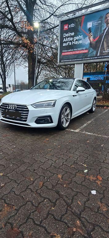 Schwarz Gebraucht 2019 Audi A5 Sportback Sport Kleinwagen | 22.500 € (Superpreis) - Bild 1/4