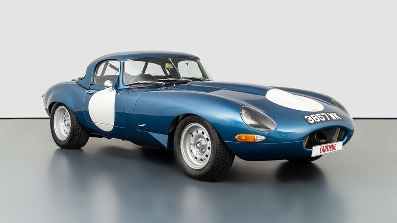 Blau Gebraucht 1963 Jaguar E-Type Cabrio | 190.000 € - Bild 1/4