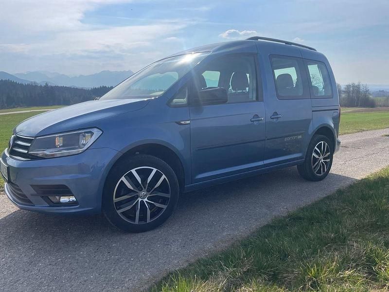 Gebraucht VW Caddy Edition 150 PS (110 kW) 2019 Blau Van / Kleinbus