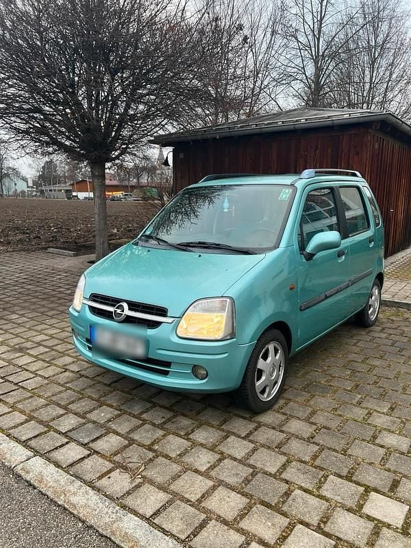 Gebraucht Opel Agila 75 PS (55 kW) 2004 Grün Van / Kleinbus