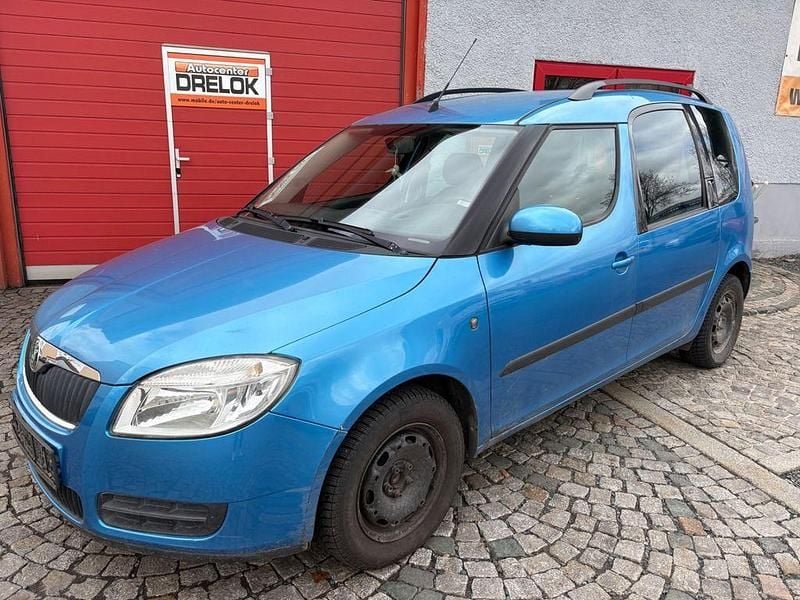 Gebraucht Skoda Roomster Plus Edition 69 PS (50 kW) 2009 Blau Van / Kleinbus
