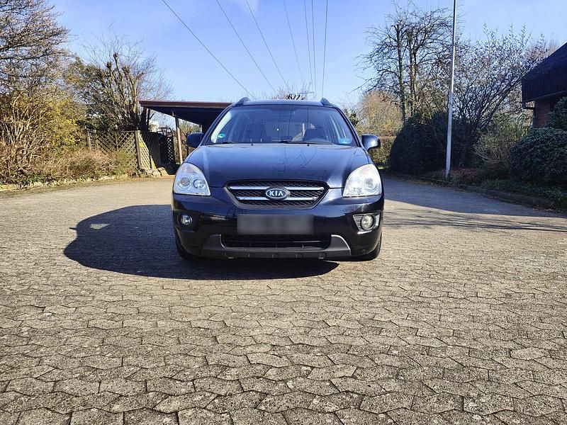 Gebraucht Kia Carens 144 PS (105 kW) 2009 Schwarz Van / Kleinbus
