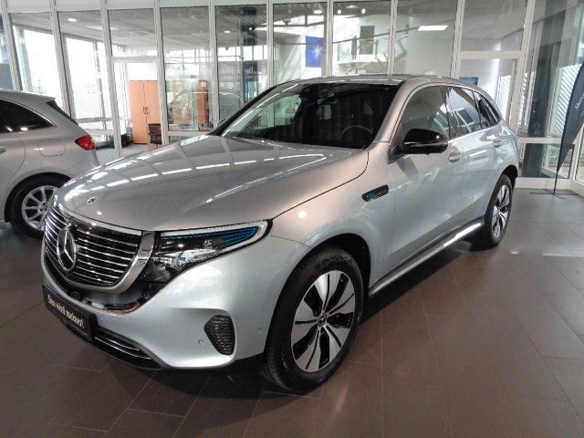 Hightechsilber metalliclac Gebraucht 2022 Mercedes EQC400 SUV | 41.890 € (Guter Preis) - Bild 1/3