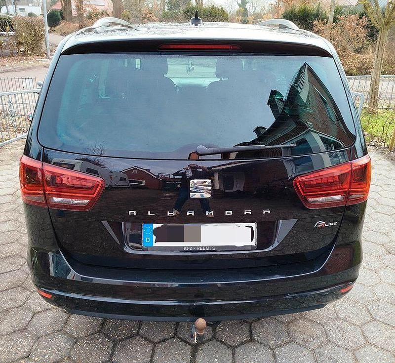Gebraucht Seat Alhambra FR-Line 150 PS (110 kW) 2018 Schwarz Van / Kleinbus