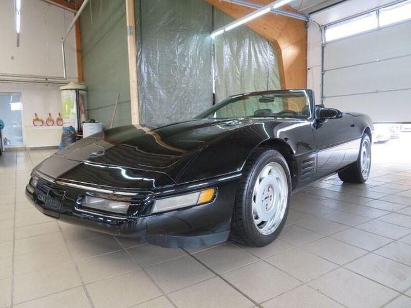 Schwarz Gebraucht 1992 Corvette C4 Cabrio | 20.774 € - Bild 1/4