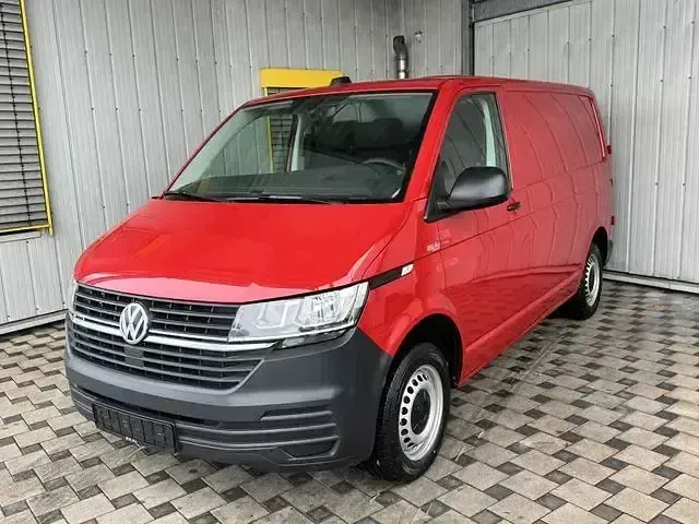 Usado VW Transporter 150 CV (110 kW) 2020 Rojo Van