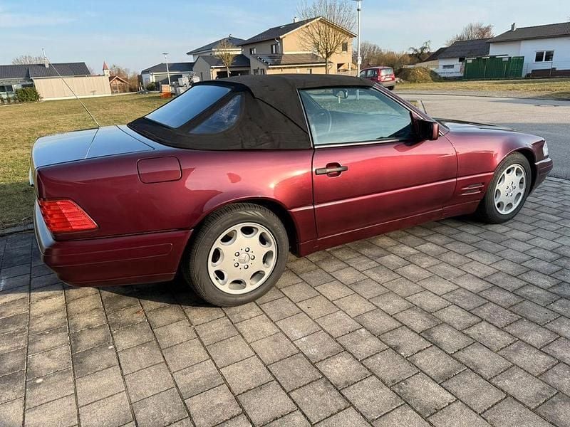 Gebraucht Mercedes SL320 231 PS (169 kW) 1995 Rot Cabrio